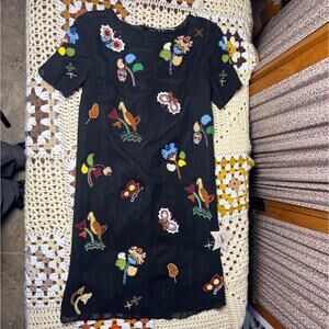 Diagram GRACE CONTINENTAL animal beaded dress